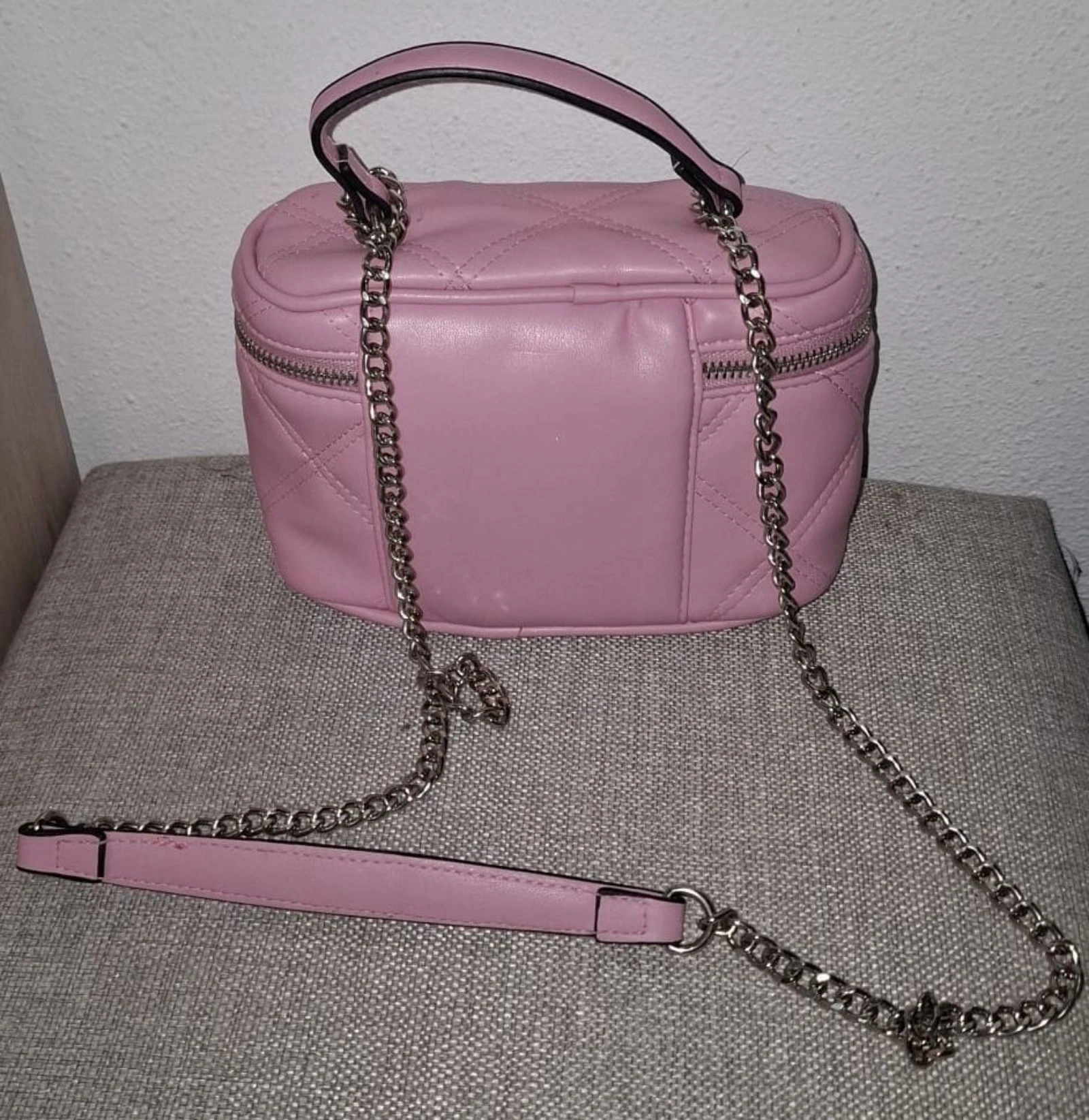 Bolso Rosa Stradivarius Acolchado con Cadena edição limitada Y2K – photo 3